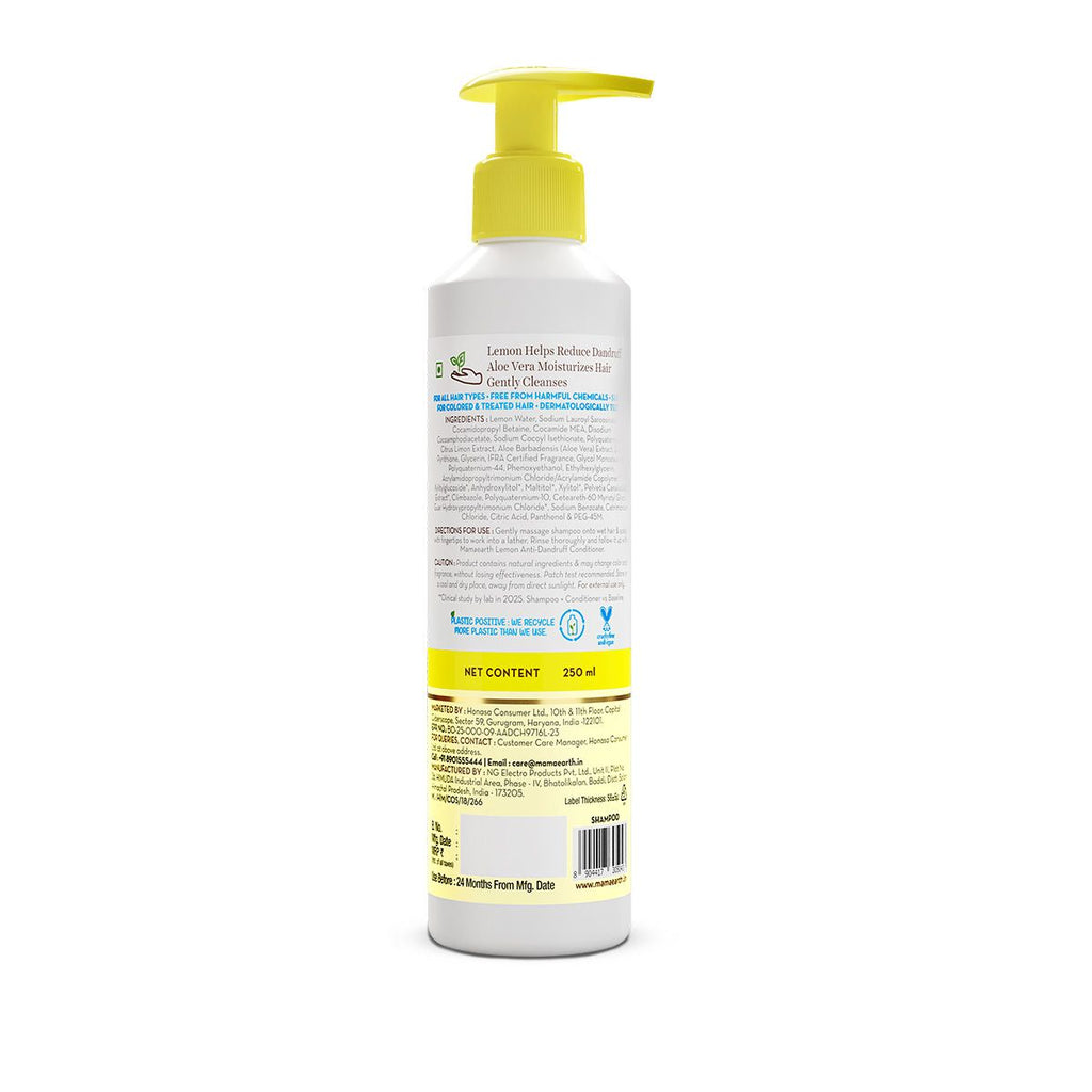 Lemon Anti-Dandruff Shampoo 250ml - Image 9