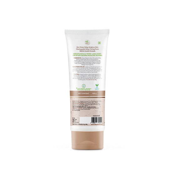 Rice Dewy Bright Face Wash With Rice Water & Niacinamide for Glass Skin - 100 ml