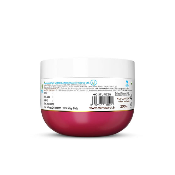 Beetroot Hydraful Moisturizer with Beetroot & Hyaluronic Acid for Natural Pink Glow - 200 g