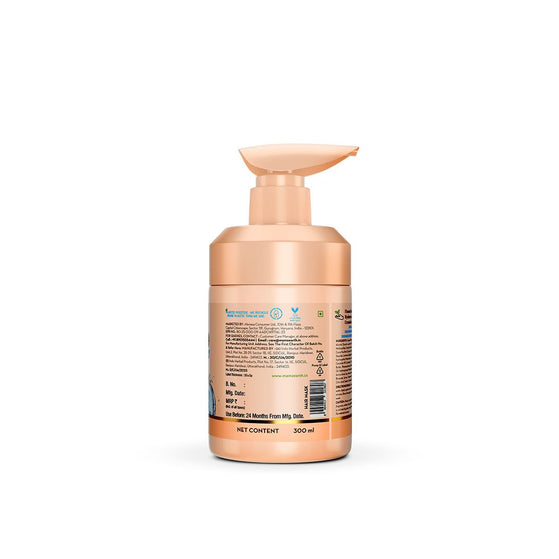 Flaxseed Damage Repair Hair Mask with 5% Flaxseed, 1% Hyaluronic Acid, Ceramides for Softness & Shine - 300 ml