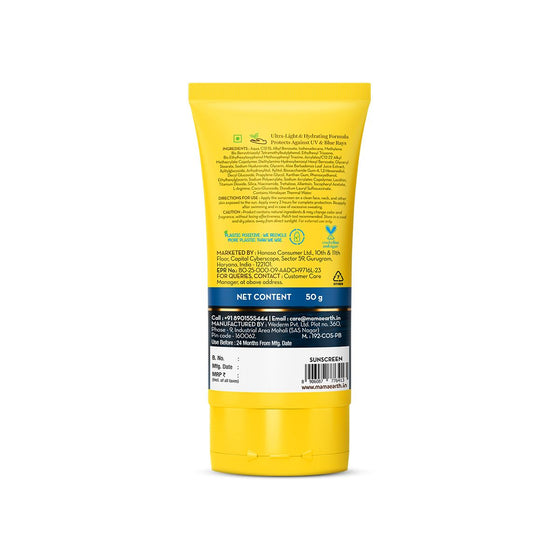 Aqua Glow Hydrating Sunscreen Gel with Himalayan Thermal Water and Hyaluronic Acid - 50 g
