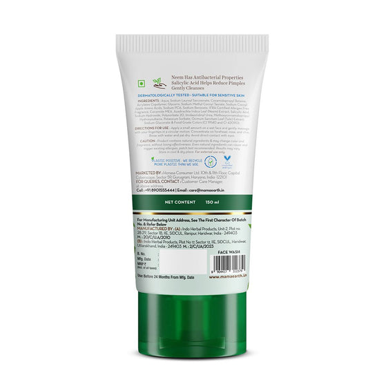 Neem Pimple Clear Face Wash with Neem & Salicylic Acid – 150 ml