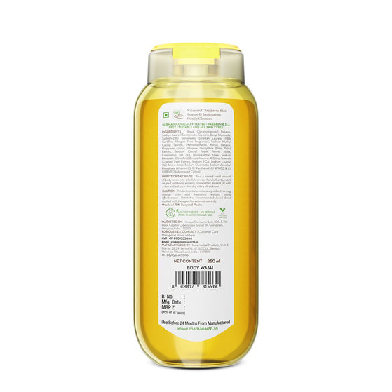 Vitamin C Moisturizing Body Wash with Vitamin C & Refreshing Lemon for Skin Illumination - 250 ml