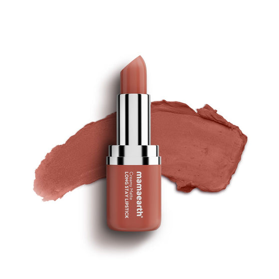 Creamy Matte Long Stay Lipstick with Murumuru Butter and Vitamin E  - 4.2g | Brown Truffle