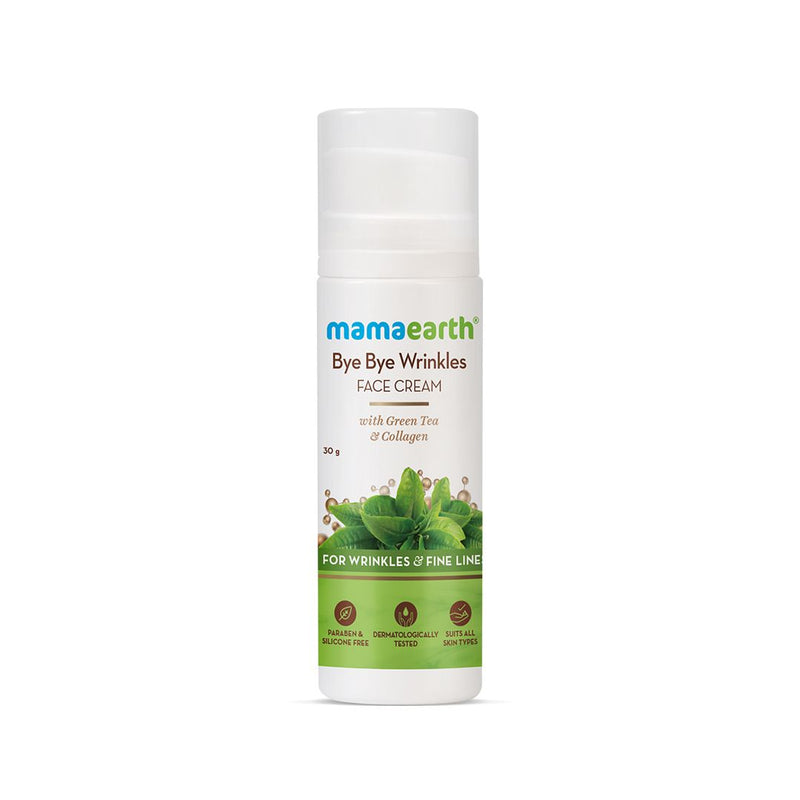 Bye Bye Wrinkles Face Cream with Green Tea & Collagen for Wrinkles & Fine Lines – 30 g