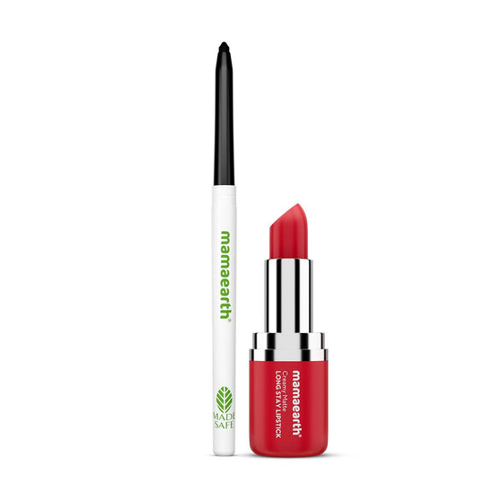 Mamaearth Glam Up - Eyes & Lip Combo