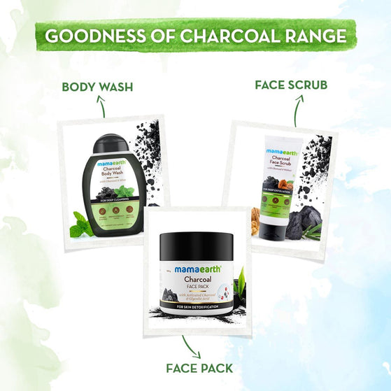 mamaearth charcoal range