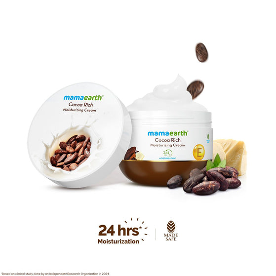Cocoa Rich Moisturizer with Cocoa Butter & Vitamin E for Deep Nourishment - 200 g