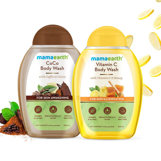 Body Wash Combo: Vitamin C Body Wash and CoCo Body Wash