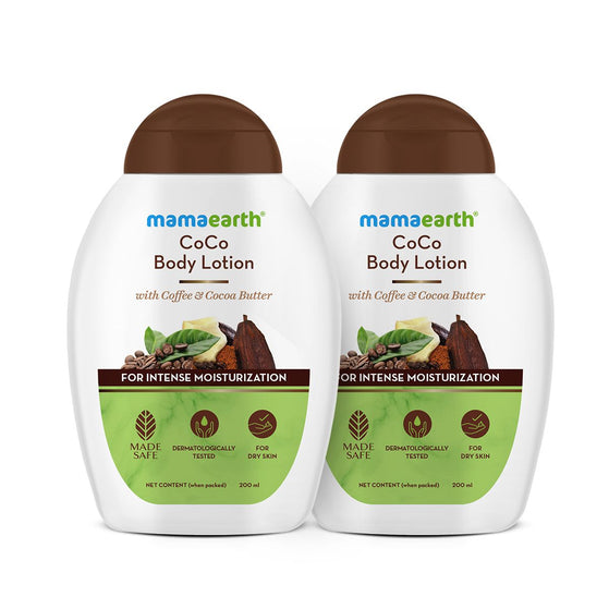 CoCo Body Lotion With Coffee and Cocoa for Intense Moisturization (Pack of 2) - 200ml