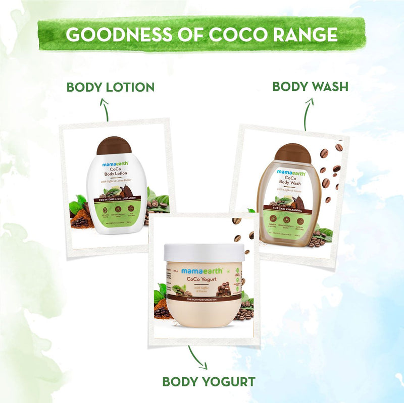 CoCo Body Lotion With Coffee and Cocoa for Intense Moisturization (Pack of 2) - 400ml
