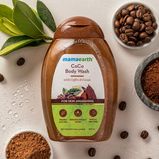 CoCo Body Wash With Coffee and Cocoa For Skin Awakening - 300 ml