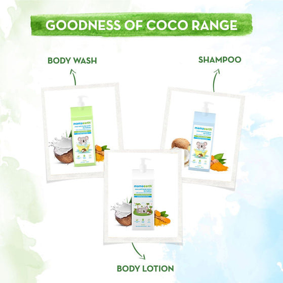 Coco Soft Body Wash For Babies With Coconut Milk & Turmeric - 400 ml