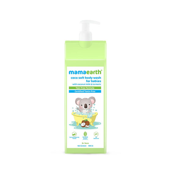 Coco Soft Body Wash For Babies With Coconut Milk & Turmeric - 400 ml