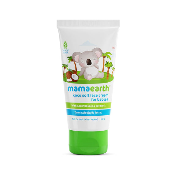 Coco Soft Face Cream With Coconut Milk & Turmeric For Babies - 60 g
