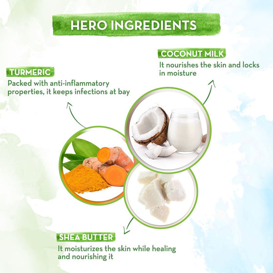 Coco Soft Face Cream With Coconut Milk & Turmeric For Babies - 60 g
