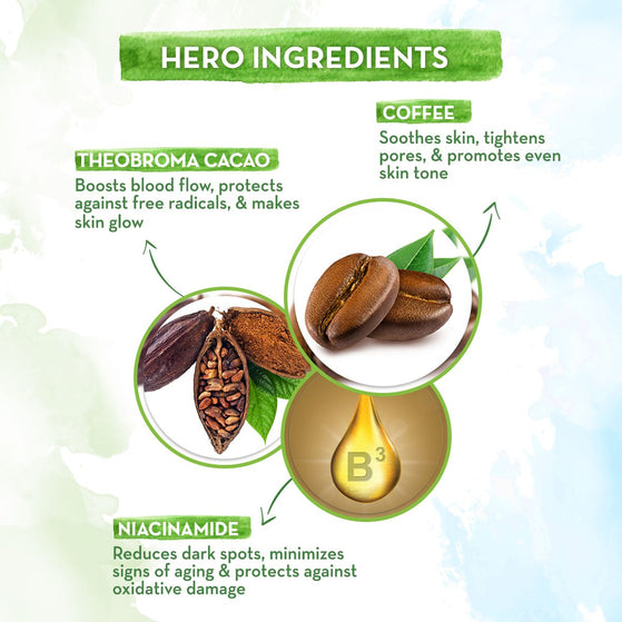 CoCo Bamboo Sheet Mask with Coffee and Cocoa for Skin Awakening - 25 g