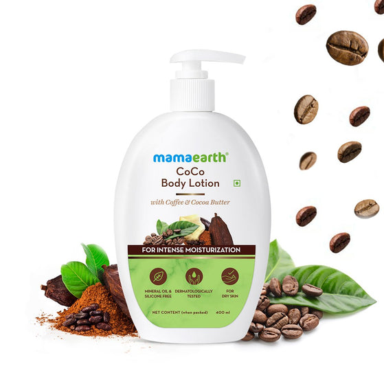 CoCo Body Lotion With Coffee and Cocoa for Intense Moisturization - 400ml