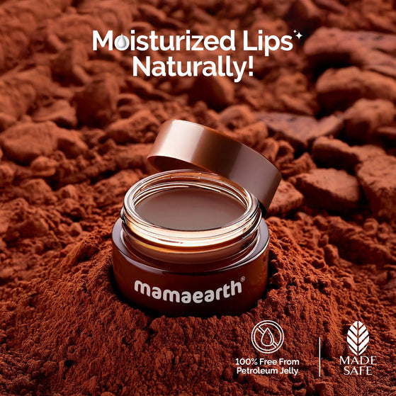 Cocoa Moisture Therapy Lip Balm with Cocoa Butter & Coffee for Dry & Chapped Lips 15 g (Pack of 2)