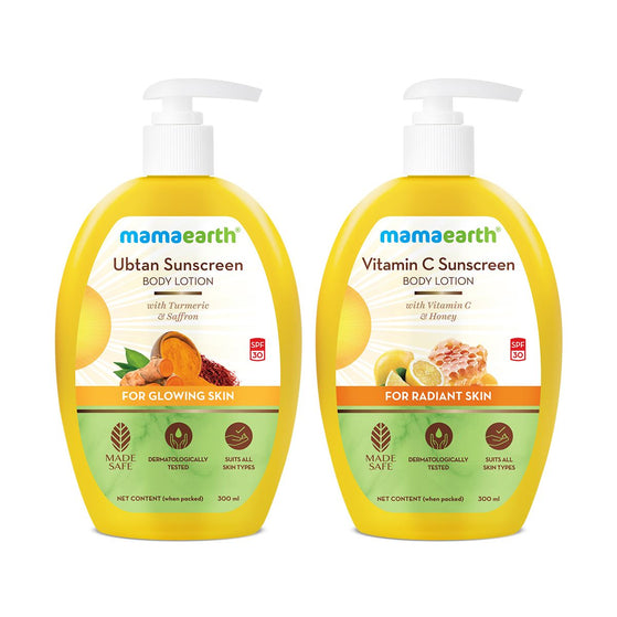 Sunscreen Body Lotion Combo - 300ml + 300ml