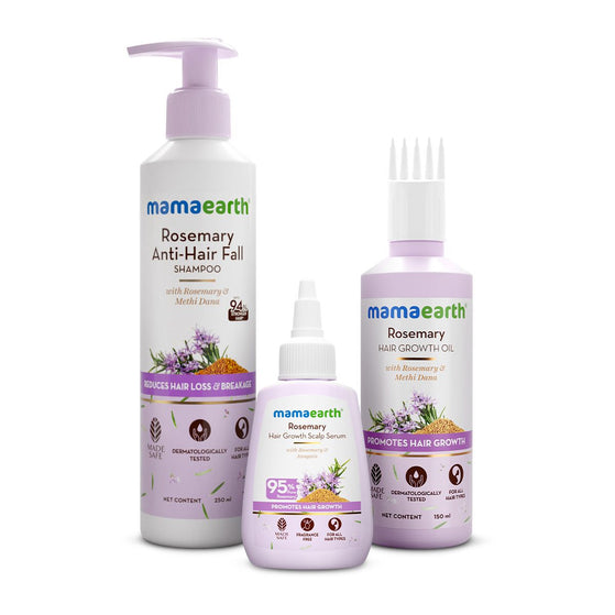 Rosemary Hair Strengthening Combo - 250ml + 150ml + 50ml