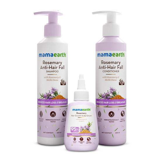 Rosemary Hair Growth Boosting Combo - 250ml + 250ml + 50ml