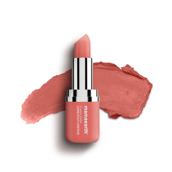 Creamy Matte Long Stay Lipstick with Murumuru Butter and Vitamin E  - 4.2g | Coral Bloom
