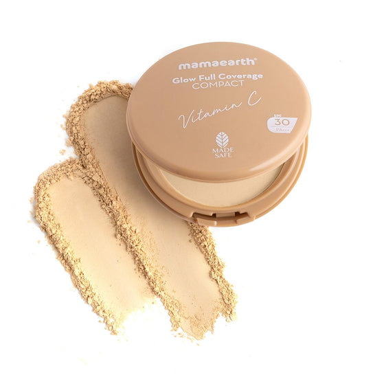 Glow Full Coverage Compact With SPF 30 - 9g | Crème Glow