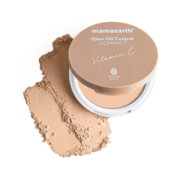 Glow Oil Control Compact With SPF 30 - 9g | Creme Glow
