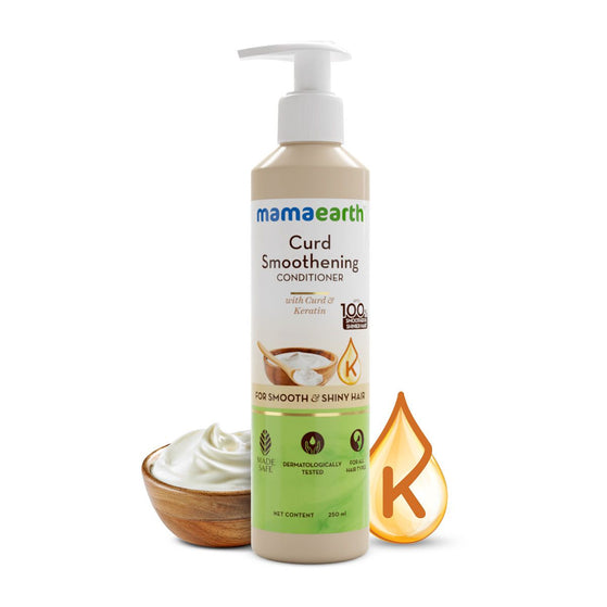 Curd Smoothening Conditioner with Curd & Keratin for Smooth & Shiny Hair – 250 ml