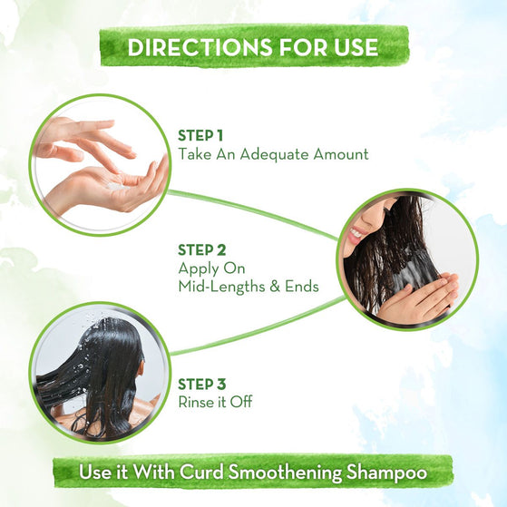 Curd Smoothening Conditioner with Curd & Keratin for Smooth & Shiny Hair – 250 ml