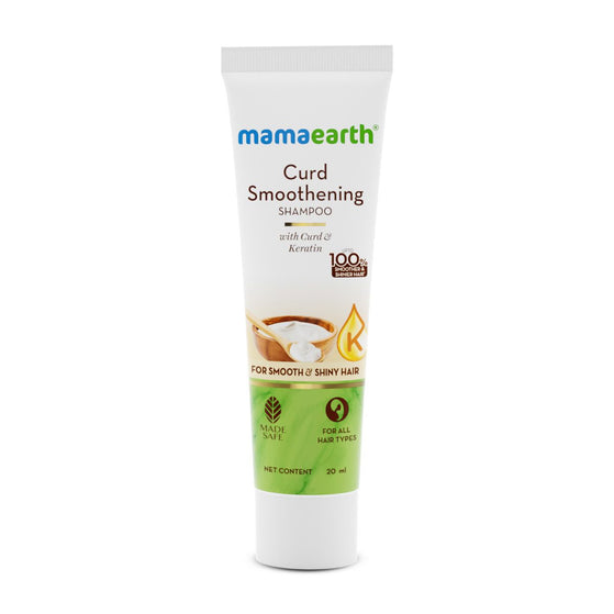 Curd Smoothening Shampoo with Curd & Keratin for Smooth & Shiny Hair- 20ml