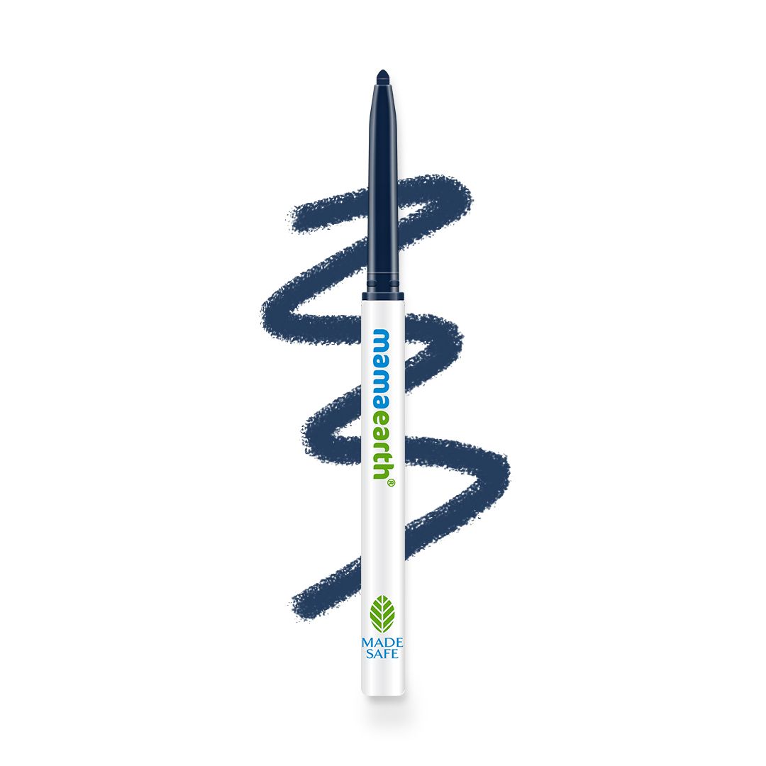 Long Stay Colored Kajal for 11-Hour Long Stay - Deep Ocean Blue