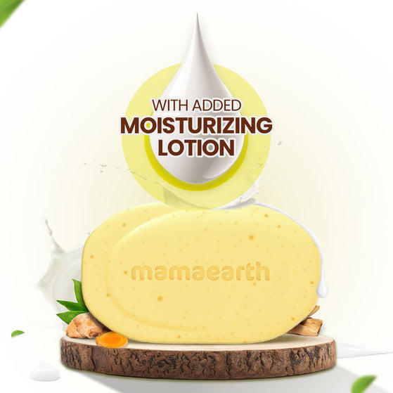 Ubtan Moisturizing Lotion Soap (Value Pack of 4) - 125 g X 4
