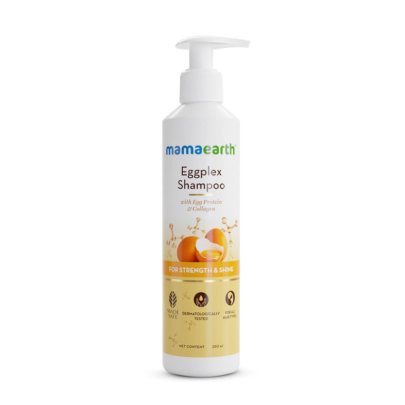 Eggplex Shampoo with Egg Protein & Collagen for Strength and Shine - 250 ml