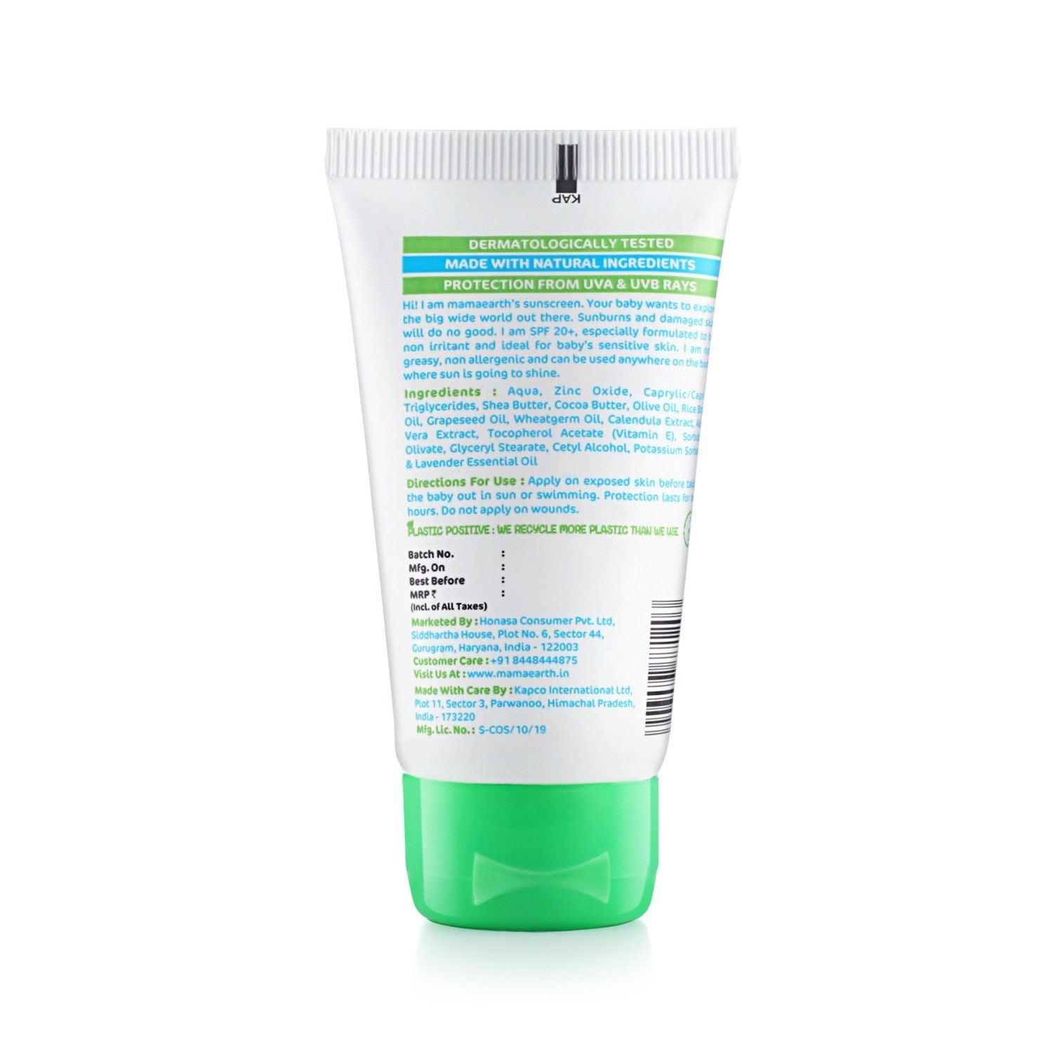 Mineral Based Sunscreen 50ml