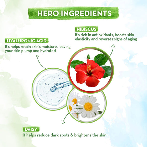 Essence Serum with Hyaluronic Acid & Hibiscus for Youthful Skin