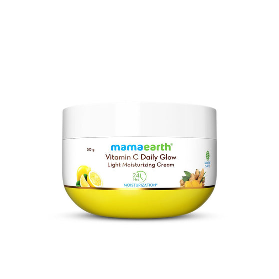 Vitamin C Daily Glow Light Moisturizing Cream with Turmeric & Vitamin C for Skin Brightening - 50 g