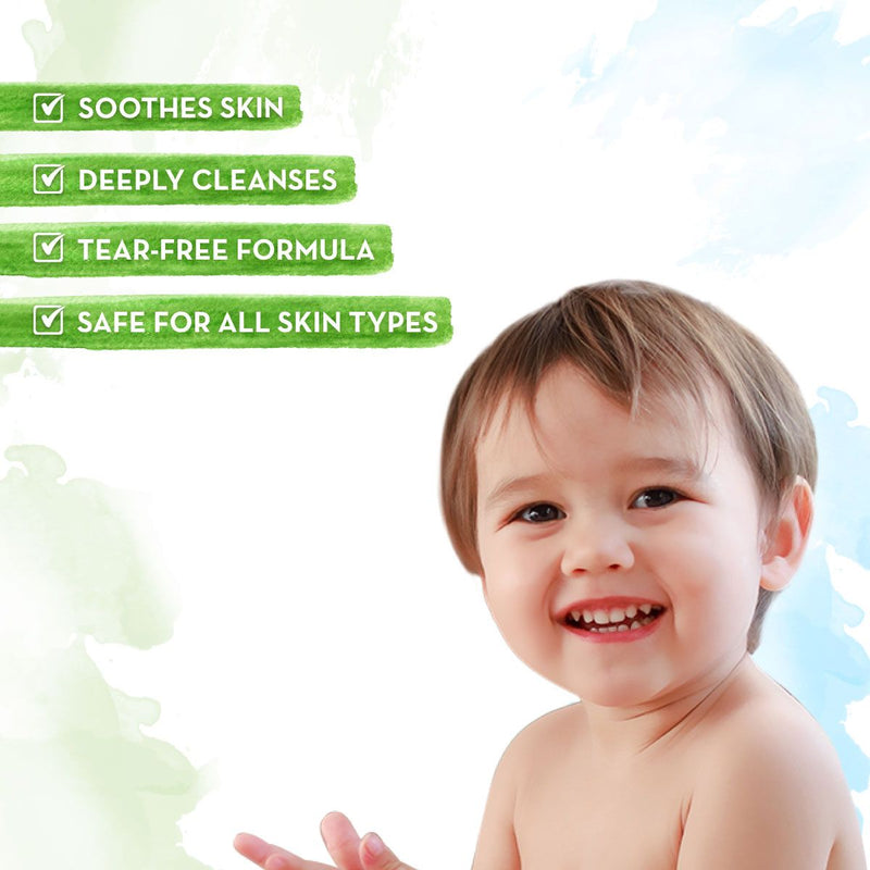 Foaming Face Wash For Kids With Aloe Vera & Coconut For Gentle Cleansing- 150 ml