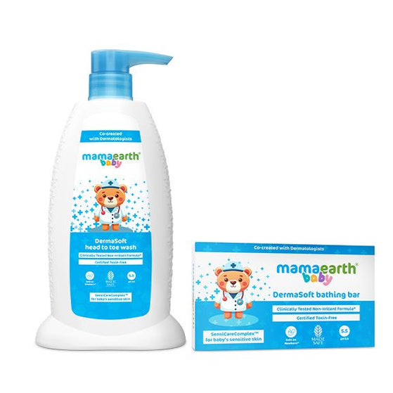 Baby DermaSoft Cleanse & Care Combo