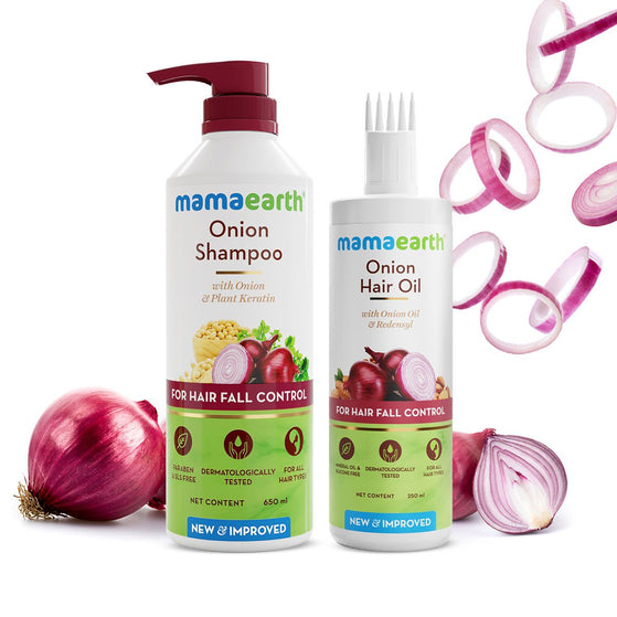 Onion Anti- Hair Fall Combo - 250ml + 650ml