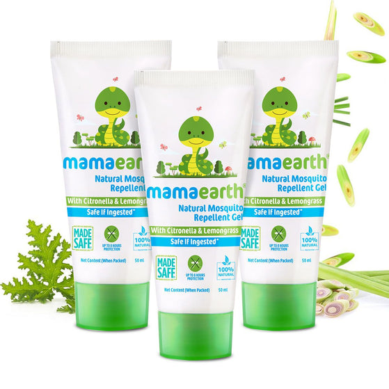Natural Mosquito Repellent Gel -  50 ml (Pack of 3)