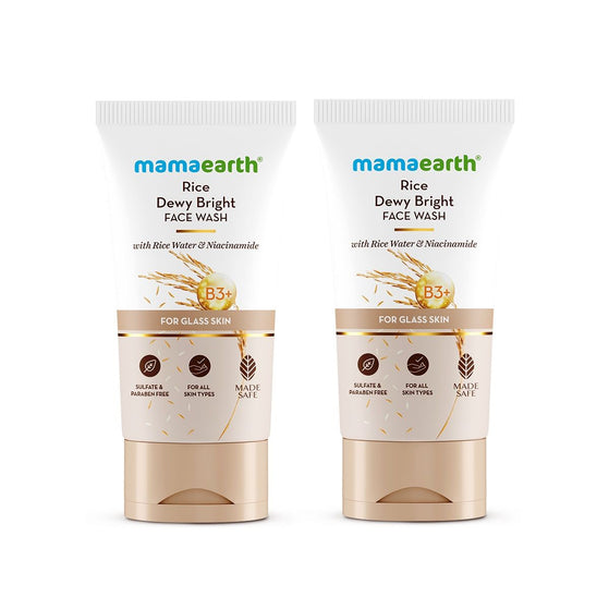 Rice dewy bright face wash 150ml pack of 2
