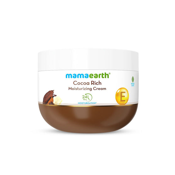 Cocoa Rich Moisturizer with Cocoa Butter & Vitamin E for Deep Nourishment - 200 g