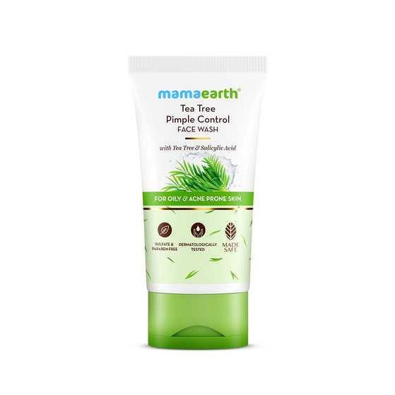 Tea Tree Pimple Control Face Wash with Tea Tree & Salicylic for Oily & Acne-Prone Skin - 150ml