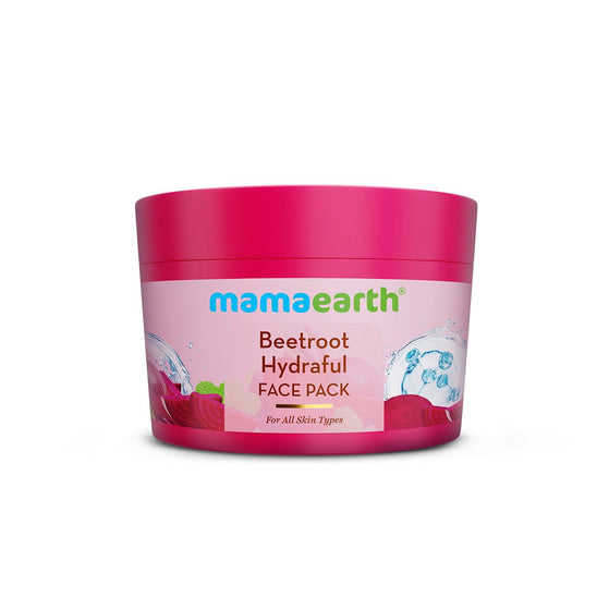 Beetroot Hydraful Face Pack with Beetroot & Hyaluronic Acid for All Skin Types - 200 g