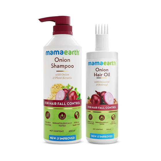 Onion Anti- Hair Fall Combo - 250ml + 650ml
