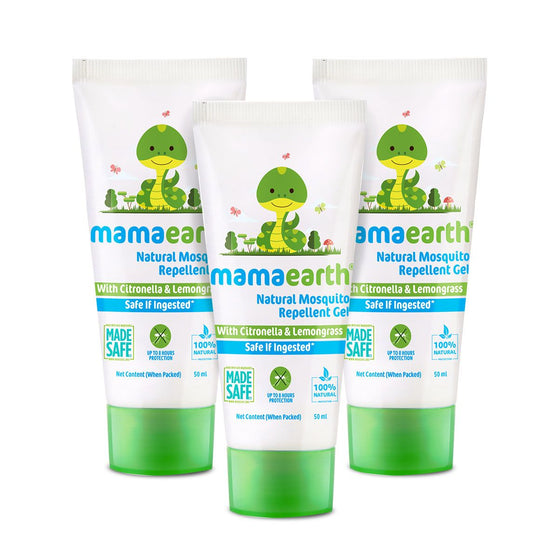 Natural Mosquito Repellent Gel -  50 ml (Pack of 3)