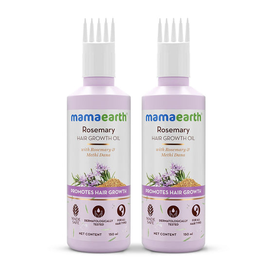 Rosemary Hair Growth Oil with Rosemary & Methi Dana for Promoting Hair Growth - 150 ml (Pack of 2)