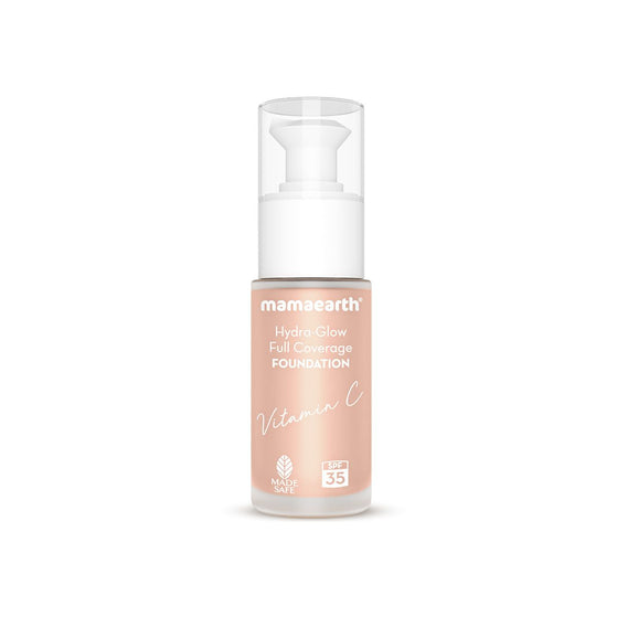 Hydra-Glow Full Coverage Foundation With Vitamin C & Turmeric - 30 ml | Ivory Glow